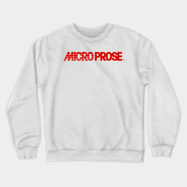 Microprose Crewneck Sweatshirt by Retro8Bit Fashion Store